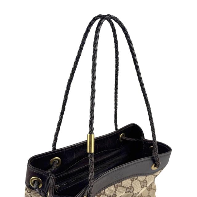 GUCCI グッチ 109143 ハンドバッグ ベージュブラウン 14059 レディース【中古】 z4383 GUCCI グッチ 109143 ハンドバッグ ベージュブラウン 14059 レディース