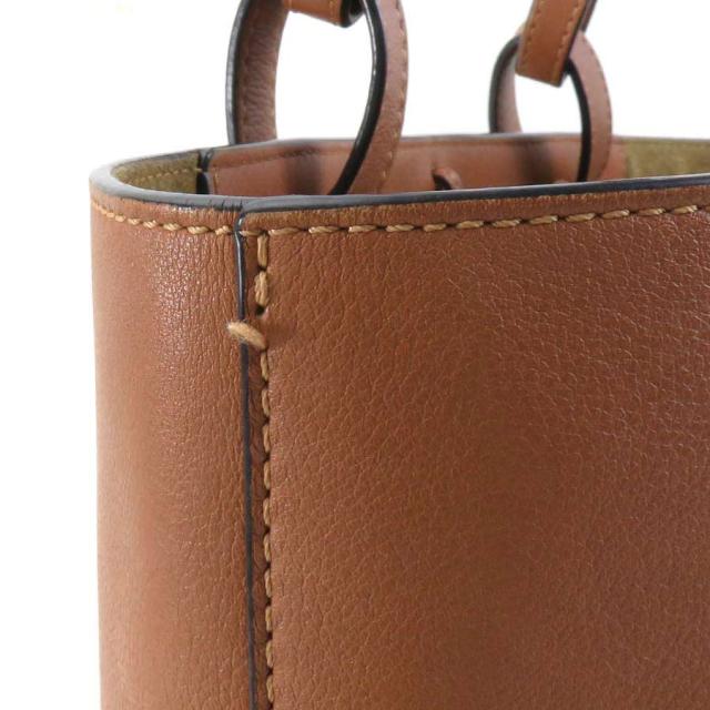 LOEWE ロエベ アナグラム ハンドバッグ ショルダーバッグ ブラウン