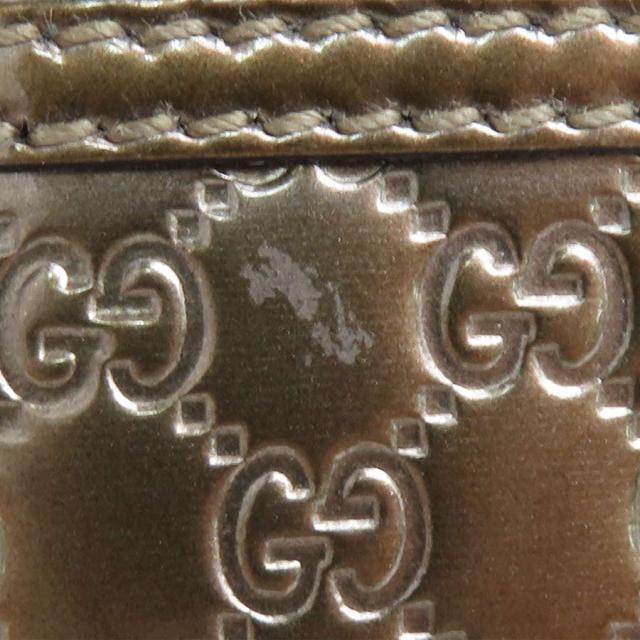 GUCCI グッチ マイクログッチシマ 307997 ラウンドファスナー長財布