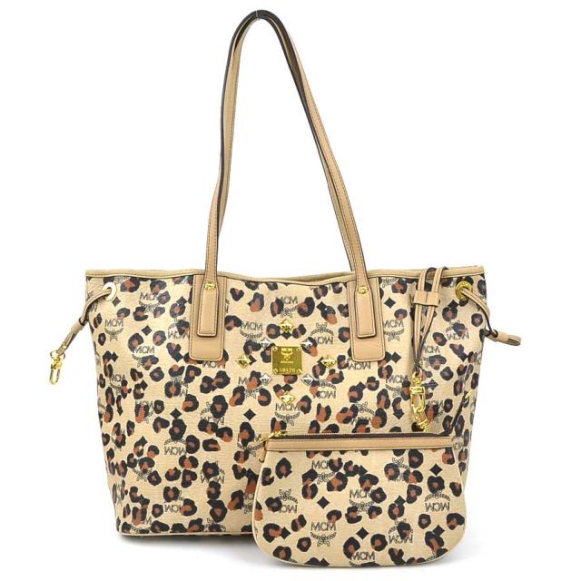MCM エム シー エム Loveless コラボ ショルダーバッグ トートバッグ ベージュ系 14059 ユニセックス【中古】 r10450g