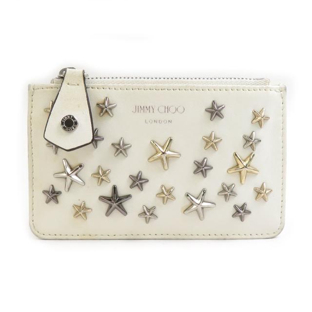 JIMMY CHOO ジミーチュウ ケース ホワイト 14056 ユニセックス【中古】 r10464a