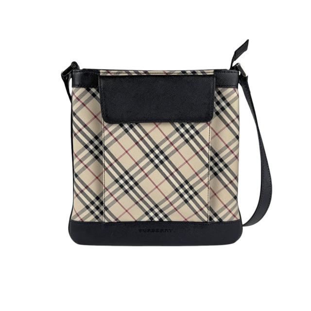 BURBERRY バーバリー ショルダーバッグ ノバチェック PVC バーバリー