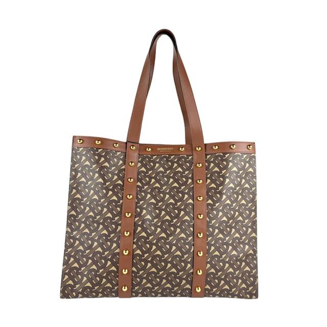 BURBERRY バーバリー トートバッグ ショルダーバッグ ブラウン 14057 レディース【中古】 z4597