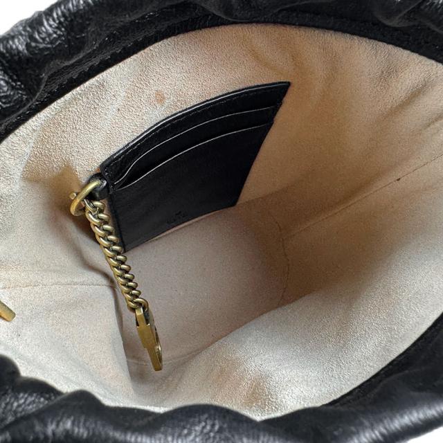 GUCCI グッチ 573817 ショルダーバッグ ブラック×ベージュ 14054