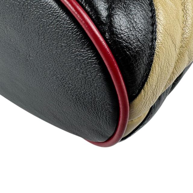 GUCCI グッチ 573817 ショルダーバッグ ブラック×ベージュ 14054