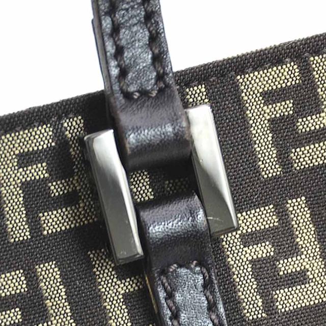FENDI フェンディ ズッキーノ ハンドバッグ ブラウン 14057 レディース