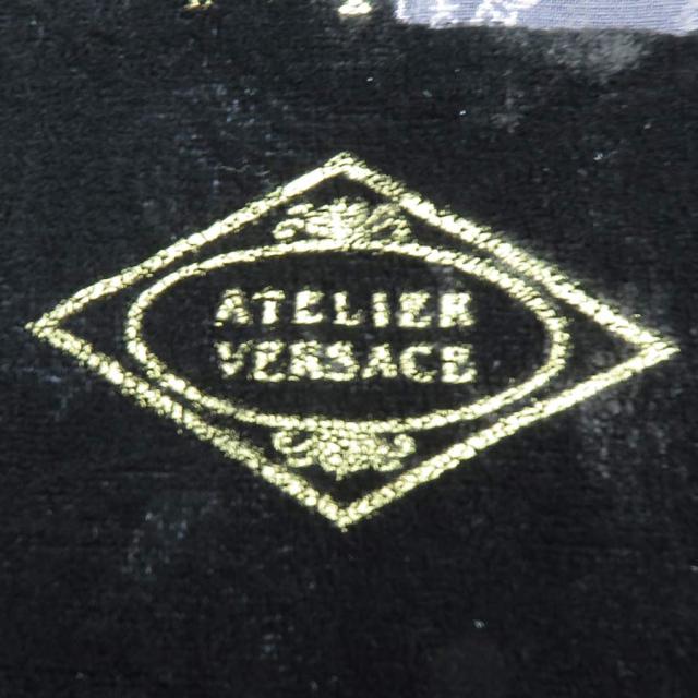 VERSACE ヴェルサーチ ストール ブラック系 14054 レディース【中古