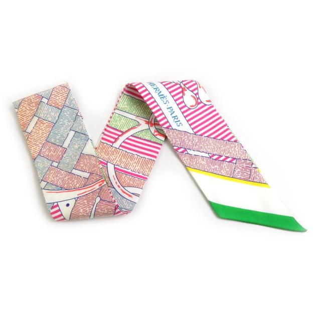 HERMES エルメス スカーフ ツイリー マルチカラー 14072 レディース