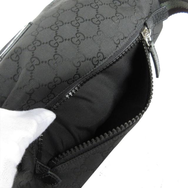 GUCCI グッチ 223650 ボディバッグ ブラック/カーキ 14054 メンズ