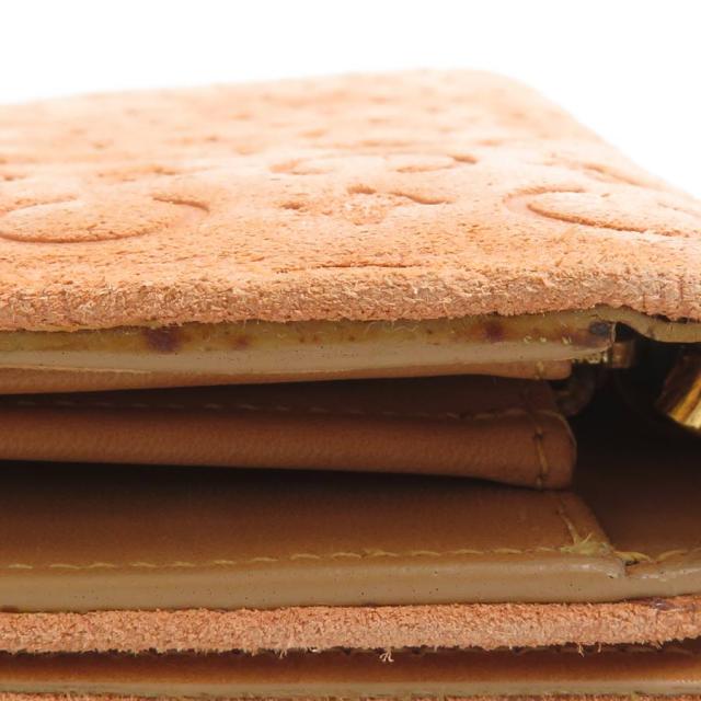 CELINE セリーヌ 長財布 オレンジベージュ 14062 レディース【中古