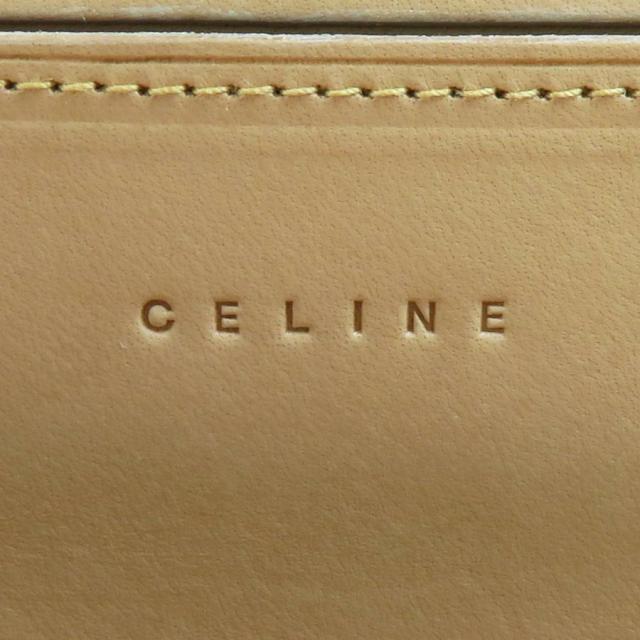CELINE セリーヌ 長財布 オレンジベージュ 14062 レディース【中古