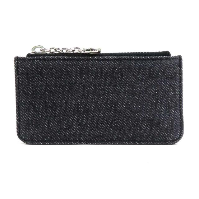 BVLGARI ブルガリ ケース ネイビー 14066 ユニセックス【中古】 r10494g