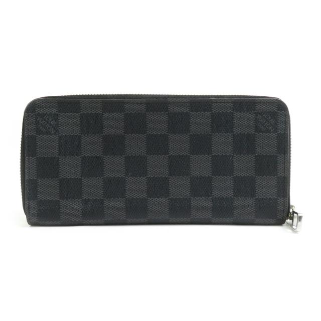 ルイ ヴィトン◎ヴェルティカル ダミエ グラフィット ラウンドファスナー 黒色 ルイ ヴィトン◎ヴェルティカル ダミエ グラフィット ラウンド