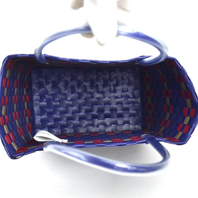 MARNI マルニ フラワーカフェ ハンドバッグ ブルー系 14067 レディース