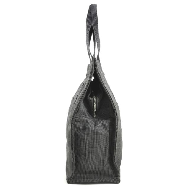 HERMES エルメス エールラインGM グレー キャンバス トートバッグ