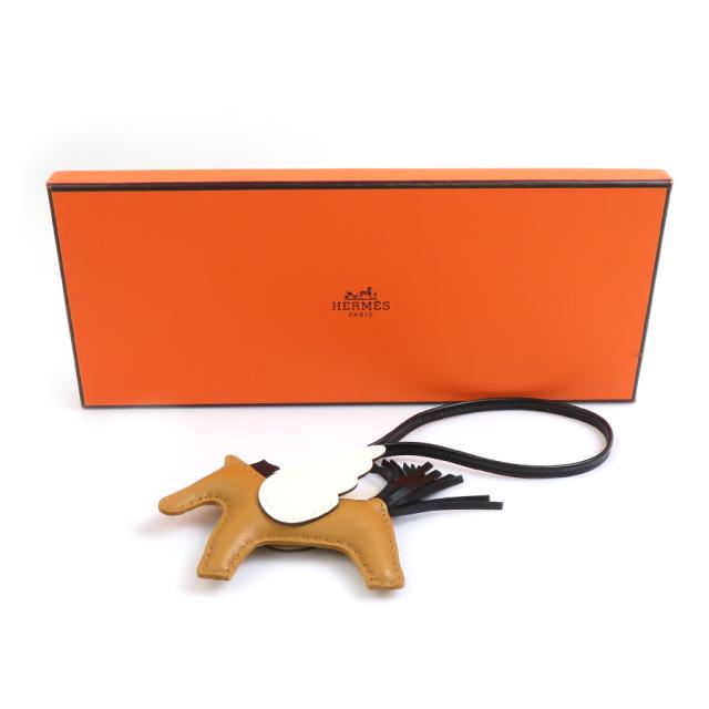 HERMES エルメス ロデオ ペガサスPM チャーム セサミ×ブラック