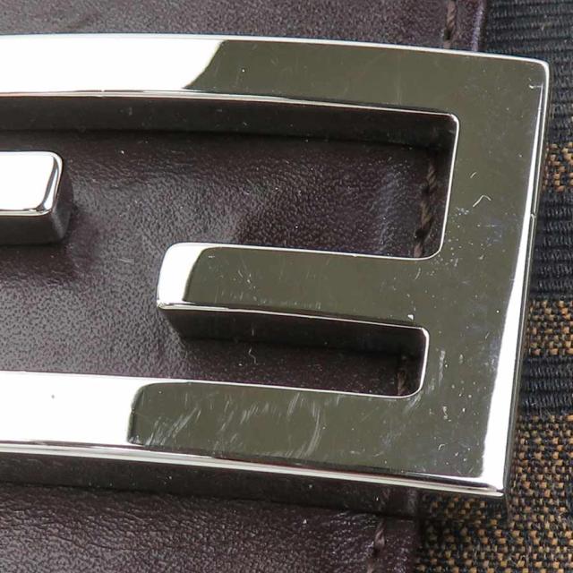 FENDI フェンディ ズッカ ショルダーバッグ ブラウン 14057 レディース