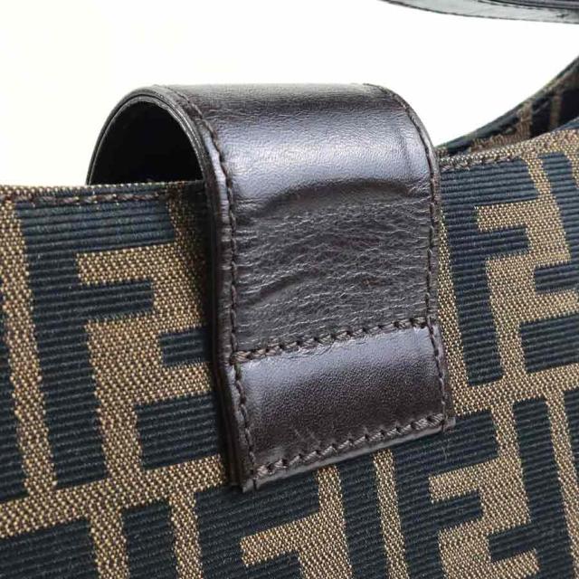 FENDI フェンディ ズッカ ショルダーバッグ ブラウン 14057 レディース【中古】 e60255g FENDI フェンディ ズッカ ショルダーバッグ ブラウン 14057 レディース