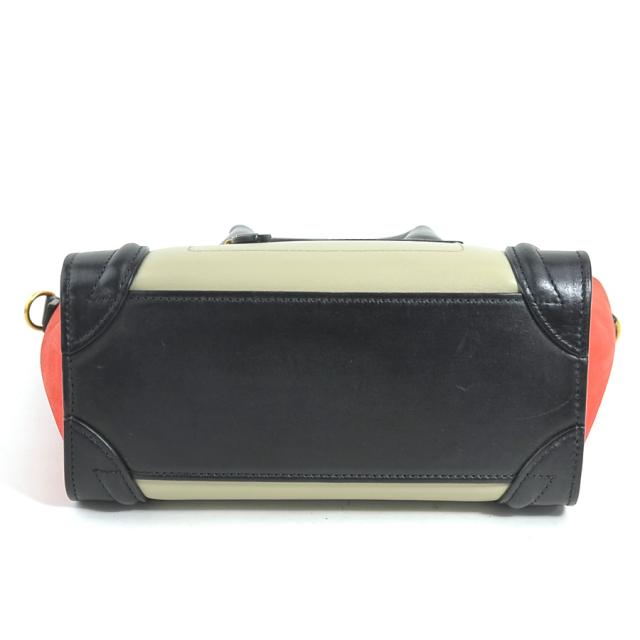 CELINE セリーヌ ラゲージ ナノショッパー ハンドバッグ 斜め掛け