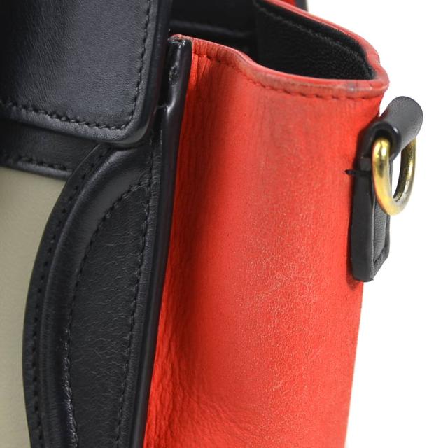 CELINE セリーヌ ラゲージ ナノショッパー ハンドバッグ 斜め掛け