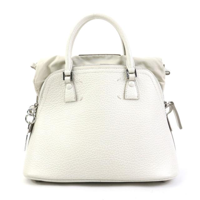 Maison Margiela メゾンマルジェラ 5AC ミニ ハンドバッグ ショルダーバッグ アイボリー 14056 レディース【中古】 h31096a Maison Margiela メゾンマルジェラ 5AC ミニ ハンドバッグ ショルダー