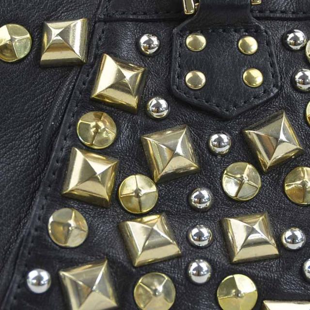 VERSACE ヴェルサーチ ハンドバッグ ブラック 14054 レディース【中古