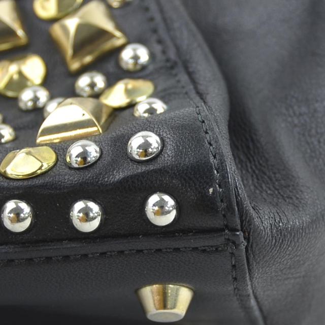 VERSACE ヴェルサーチ ハンドバッグ ブラック 14054 レディース【中古