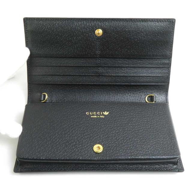 GUCCI グッチ adidasコラボ 621892 ウォレットチェーン ブルー