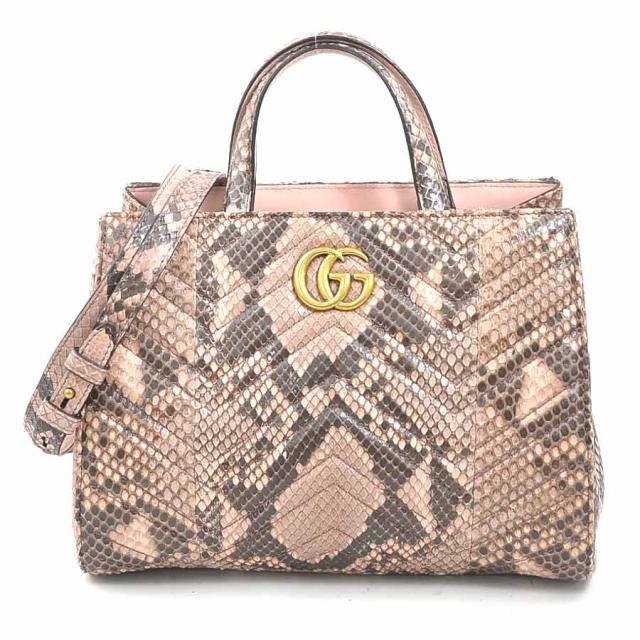 GUCCI グッチ 448054 ハンドバッグ ショルダーバッグ ピンク系 14061 レディース【中古】 90088a