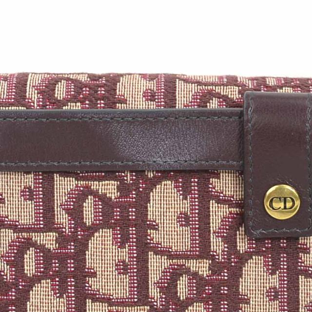 Christian Dior クリスチャンディオール トロッター ウエストバッグ ベルトバッグ ボルドー 14070 レディース【中古】 90091a Christian Dior クリスチャンディオール トロッター ウエストバッグ