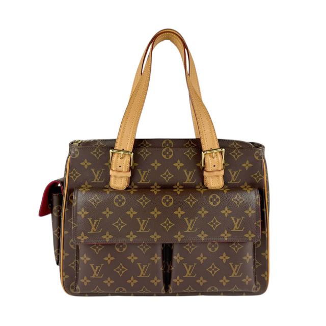LOUIS VUITTON ルイ ヴィトン ミュルティプリシテ M51162 ハンドバッグ ブラウン 14057 レディース【中古】 z4855