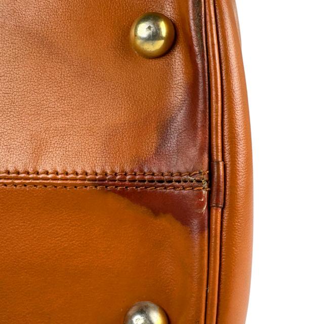 YVES SAINT LAURENT イヴ サンローラン ハンドバッグ ブラウン 14057