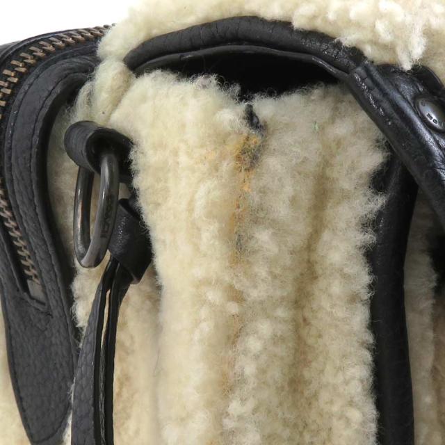 COACH コーチ ショルダーバッグ アイボリー×ブラック 14059 ユニ