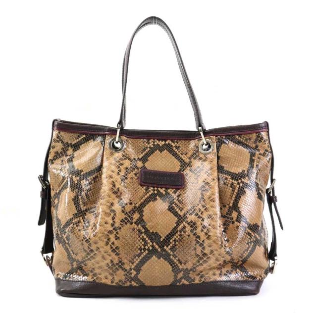 Longchamp ロンシャン ハンドバッグ ブラウン 14057 レディース【中古】 h31118j