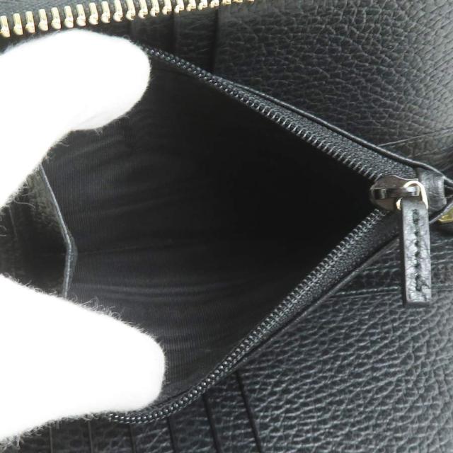 GUCCI グッチ インターロッキングG 464884 二つ折り財布 ブラック
