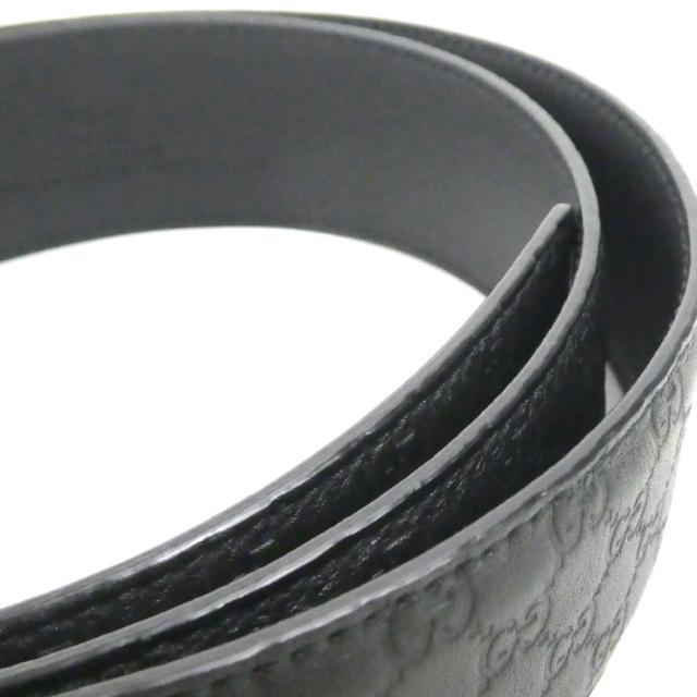 GUCCI グッチ 449716 ベルト ブラック 14054 メンズ【中古】 h31131aの