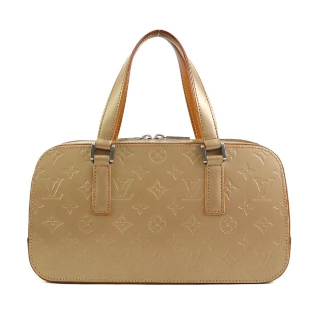 LOUIS VUITTON ルイ ヴィトン シェルトン モノグラムマット M55177 ハンドバッグ ゴールドブラウン 14057 レディース【中古】 e60299g LOUIS VUITTON ルイ ヴィトン シェルトン モノグラムマット M55177