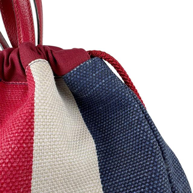 GUCCI グッチ 473872 リュック レッド×ホワイト×ブルー 14060