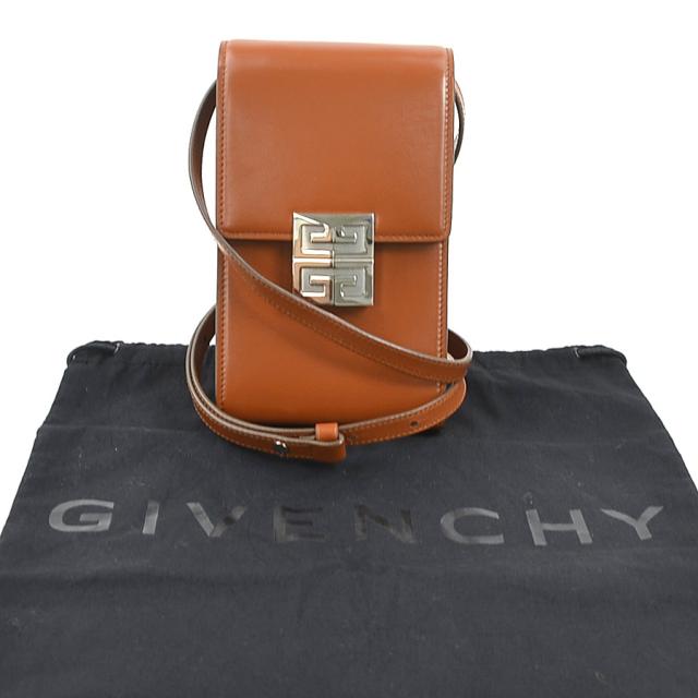GIVENCHY ジバンシィ ショルダーバッグ ブラウン 14057 レディース【中古】 56072g GIVENCHY ジバンシィ ショルダーバッグ ブラウン 14057 レディース