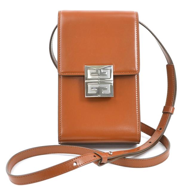 GIVENCHY ジバンシィ ショルダーバッグ ブラウン 14057 レディース【中古】 56072g