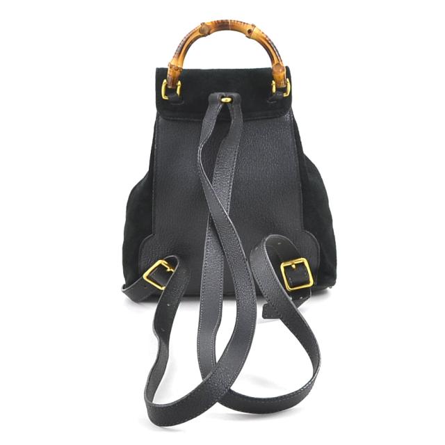 GUCCI グッチ バンブー リュック ブラック 14054 レディース【中古