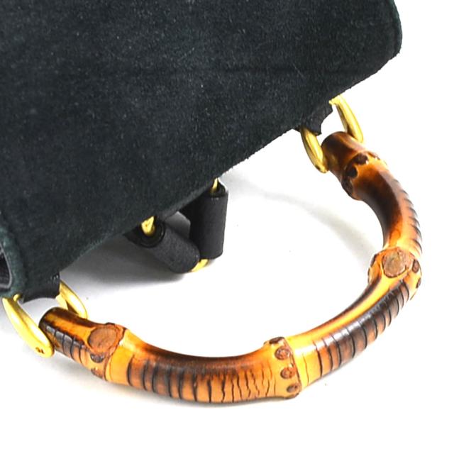 GUCCI グッチ バンブー リュック ブラック 14054 レディース【中古