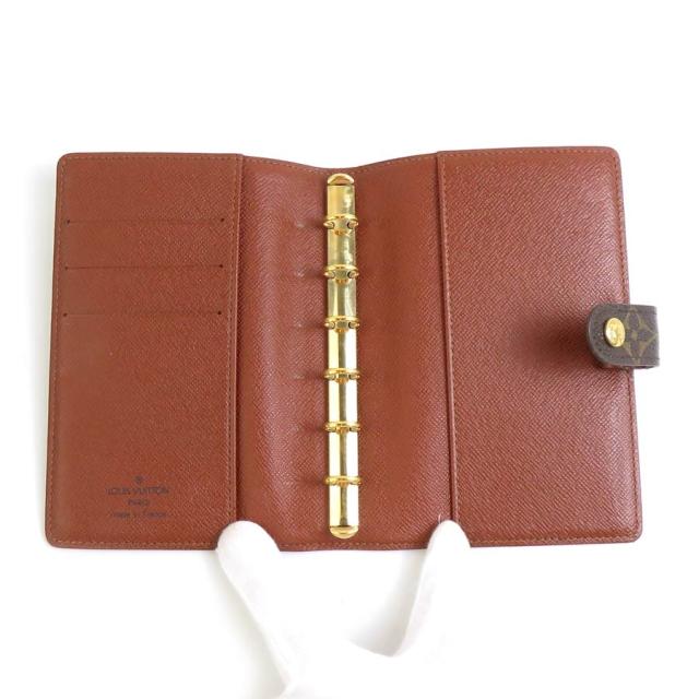 LOUIS VUITTON ルイ ヴィトン アジェンダPM モノグラム 手帳カバー ブラウン 14057 ユニセックス【中古】 e60321a LOUIS VUITTON ルイ ヴィトン アジェンダPM モノグラム 手帳カバー