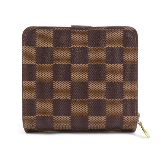 LOUIS VUITTON ルイ ヴィトン コンパクトジップ ダミエ N61618 LOUIS VUITTON ルイ ヴィトン コンパクトジップ ダミエ N61618