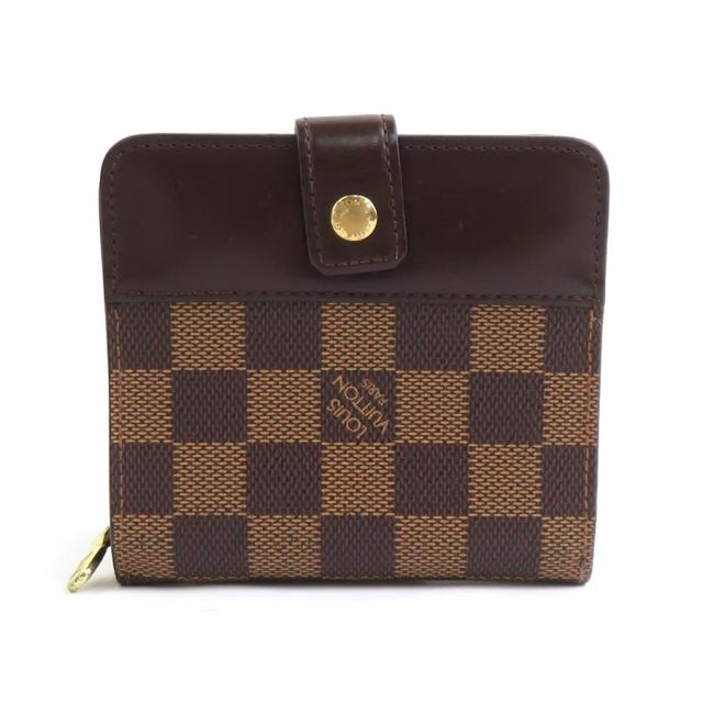 LOUIS VUITTON ルイ ヴィトン コンパクトジップ ダミエ N61618 LOUIS VUITTON ルイ ヴィトン コンパクトジップ ダミエ N61618