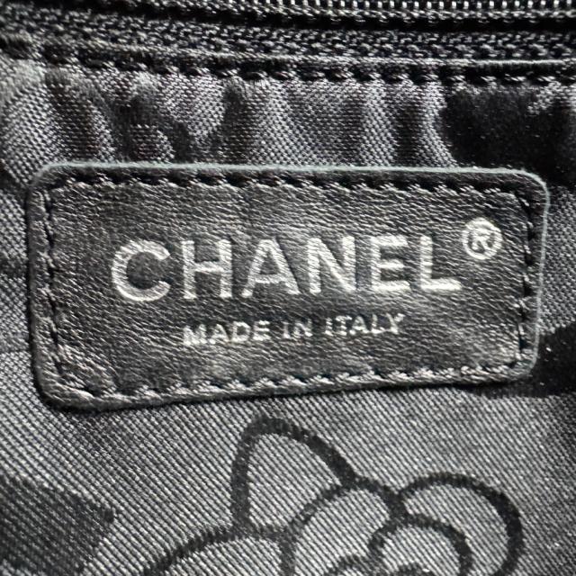 CHANEL シャネル ショルダーバッグ ブラック/シルバー 14054