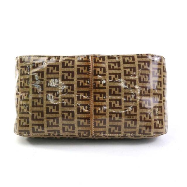 FENDI フェンディ ズッキーノ ショルダーバッグ ブラウン 14057