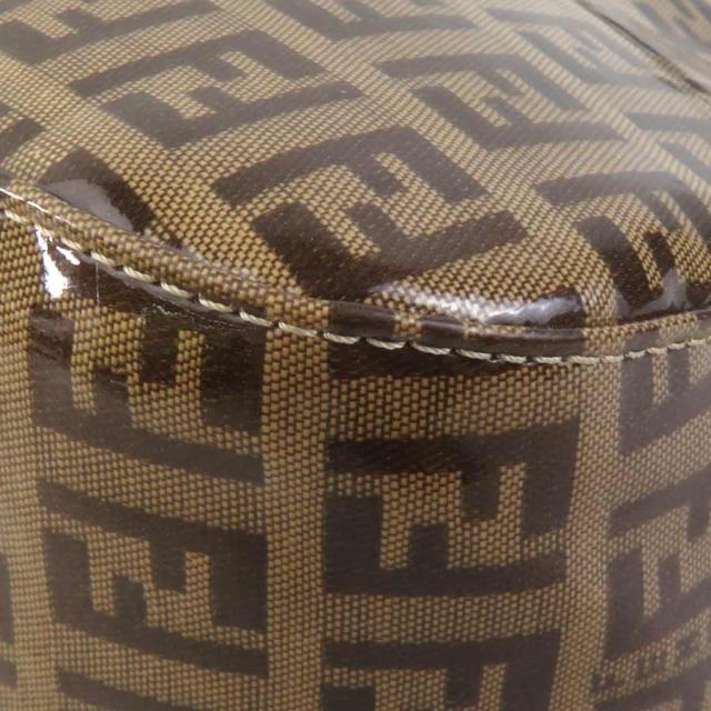 FENDI フェンディ ズッキーノ ショルダーバッグ ブラウン 14057