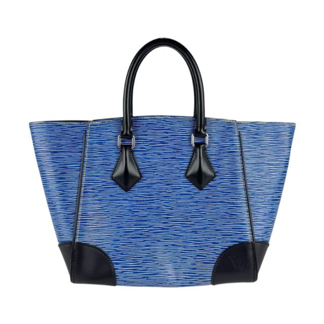 LOUIS VUITTON ルイ ヴィトン フェニックスPM エピ デニム M50841 ハンドバッグ ブルー×ブラック 14067 レディース【中古】 z5119