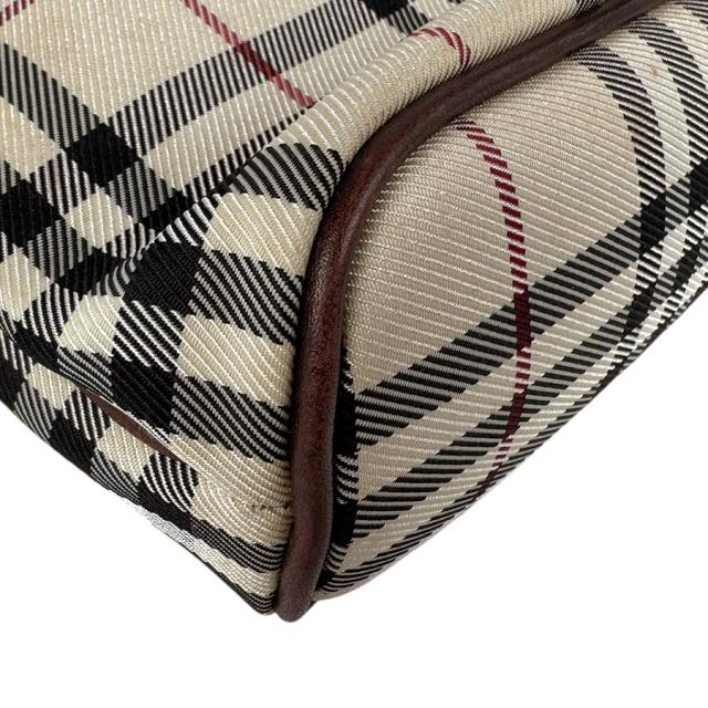 BURBERRY バーバリー ハンドバッグ ベージュ×ブラウン 14059